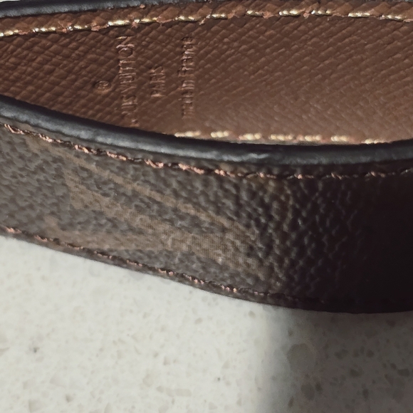 Louis Vuitton Brown and Gold Keychain - Picture 4 of 5